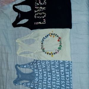 3 VS sleep tank tops. Size XL